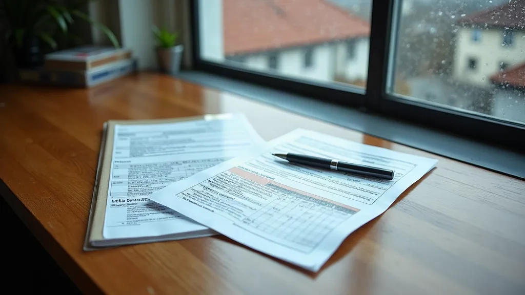 Niort est-elle une ville dangereuse ? Ce que révèlent les statistiques Documents et rapport de sécurité posés sur un bureau près d'une fenêtre après la pluie