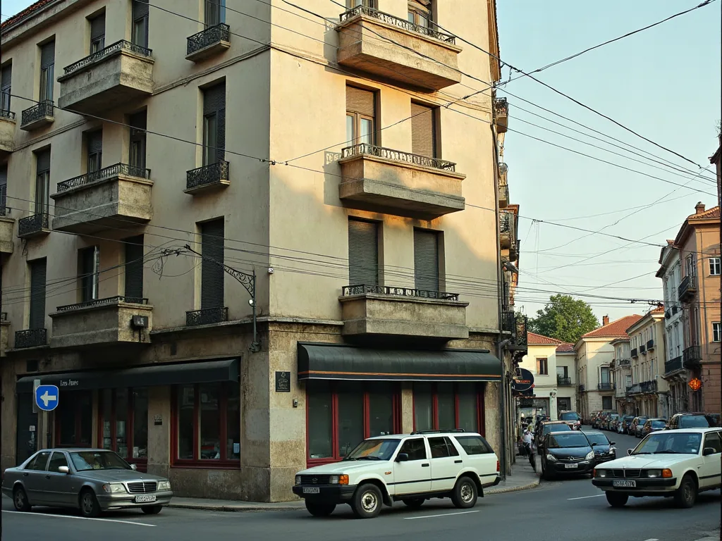 Meudon : les quartiers à éviter avant d'acheter ou de louer Immeuble ancien avec volets en bois près d'un carrefour routier fréquenté